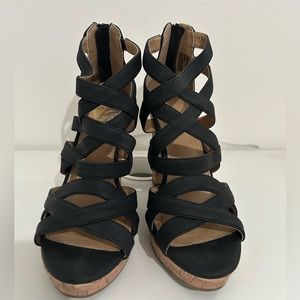 Scrappy Heeled Sandals